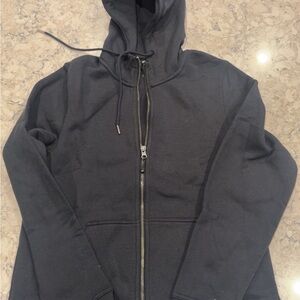 ChamPro Black Zip-Up Hoodie